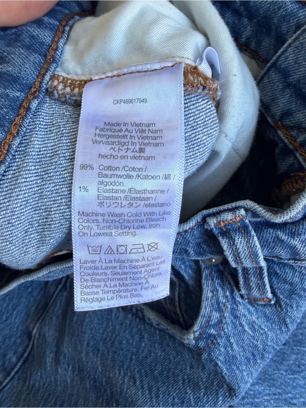 Madewell Perfect Vintage Wide-Leg Crop 29 - Picture 4 of 4